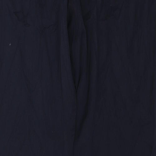 M&S Womens Blue   Dress Pants Trousers Size 12 L28 in
