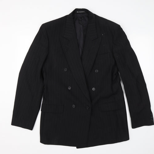 Chatsworth Mens Black   Jacket Blazer Size 40