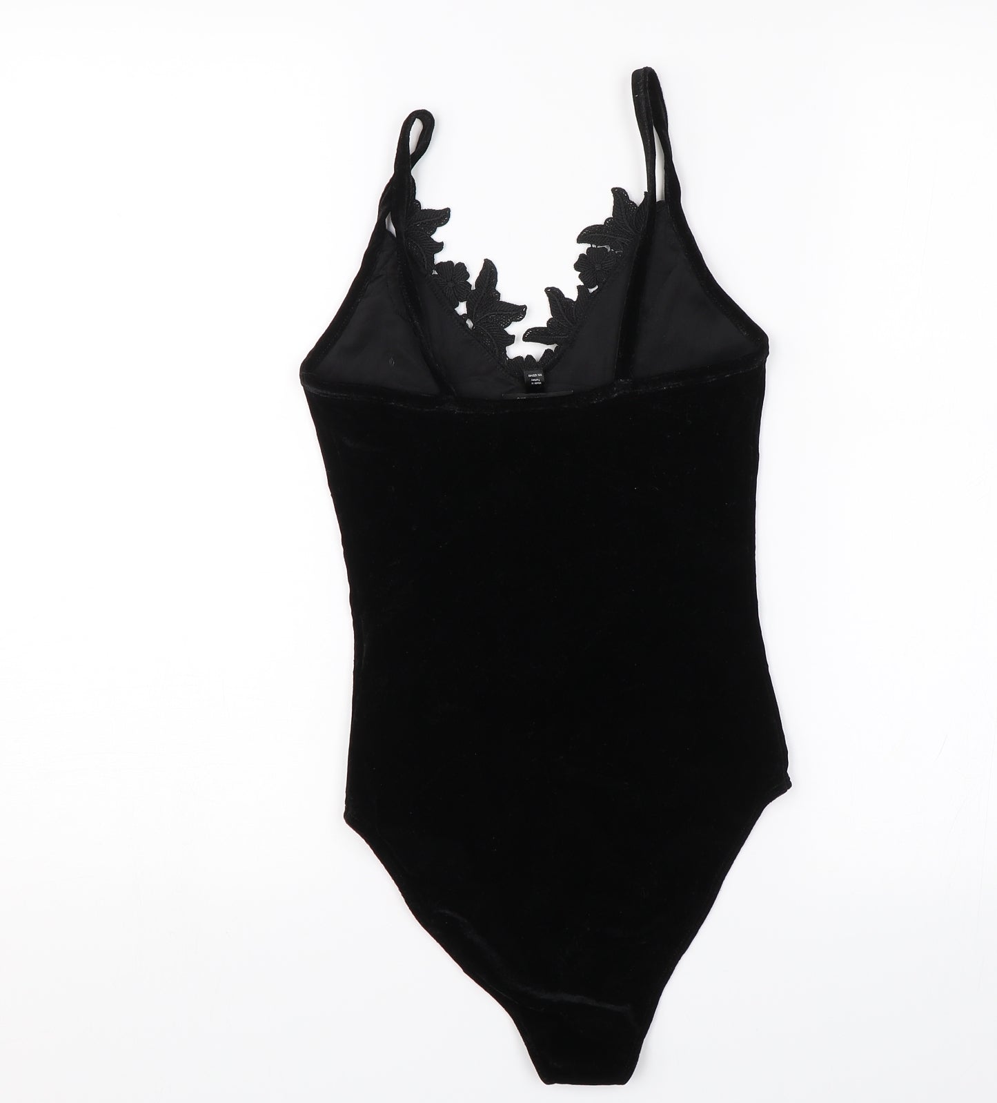Topshop Womens Black   Bodysuit One-Piece Size 6