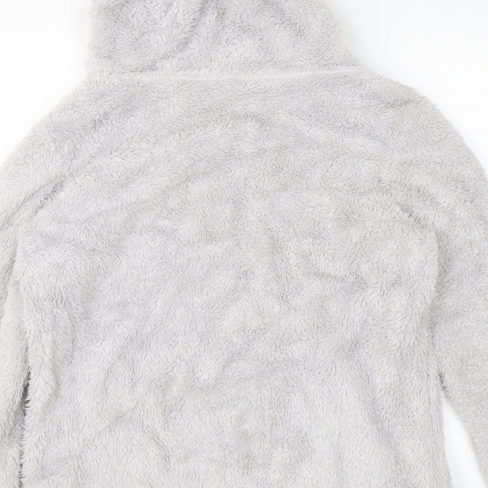 TU Womens Grey   Full Zip Hoodie Size 10