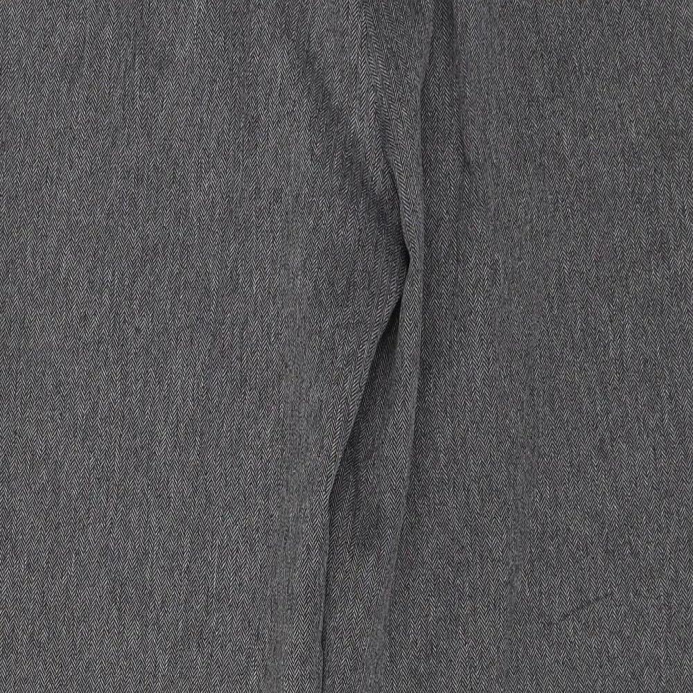 Debenhams Womens Grey   Windbreaker Trousers Size 12 L24 in