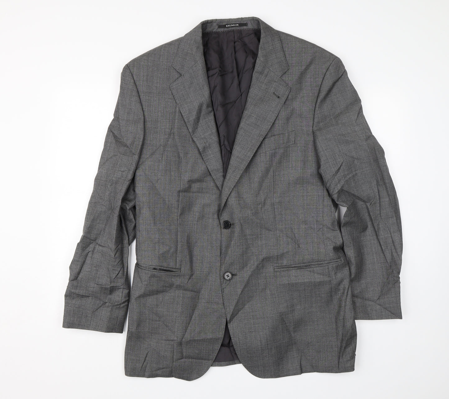 Baumler Mens Grey   Jacket Blazer Size 40
