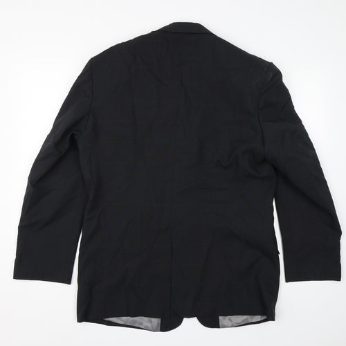 Signet Mens Black   Jacket Blazer Size 40