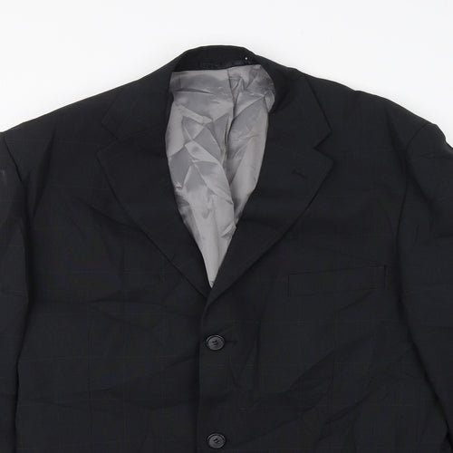 Signet Mens Black   Jacket Blazer Size 40