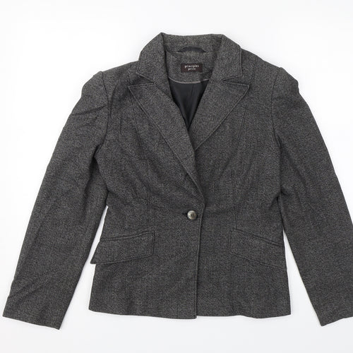 Principles Womens Grey   Jacket Blazer Size 10
