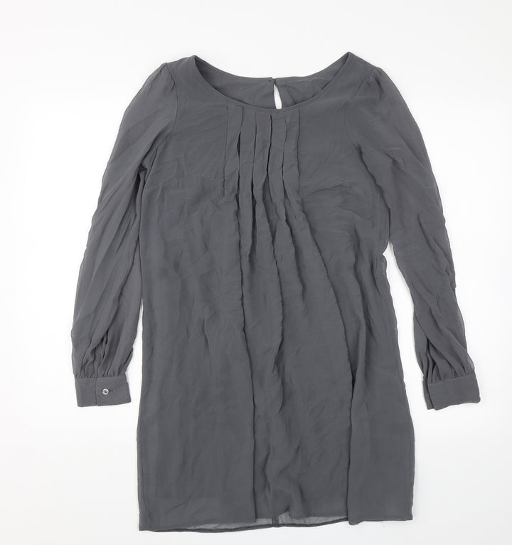 Preworn Womens Grey Shift Size 12
