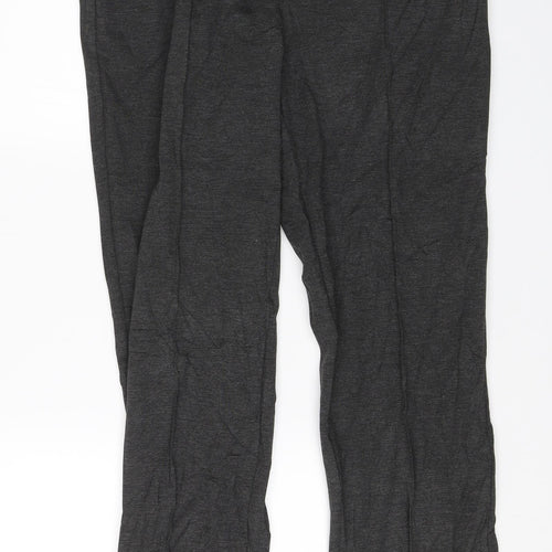 M&S Womens Grey   Trousers  Size 14 L27 in