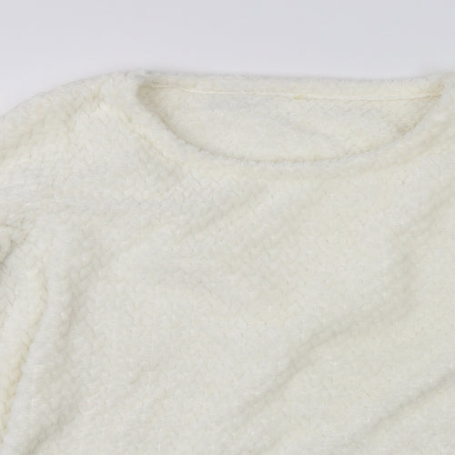 George Womens White   Pullover Jumper Size 12
