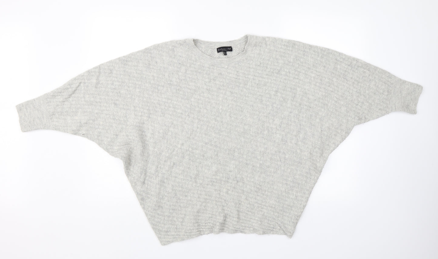 F&F Womens Grey   Pullover Jumper Size 12