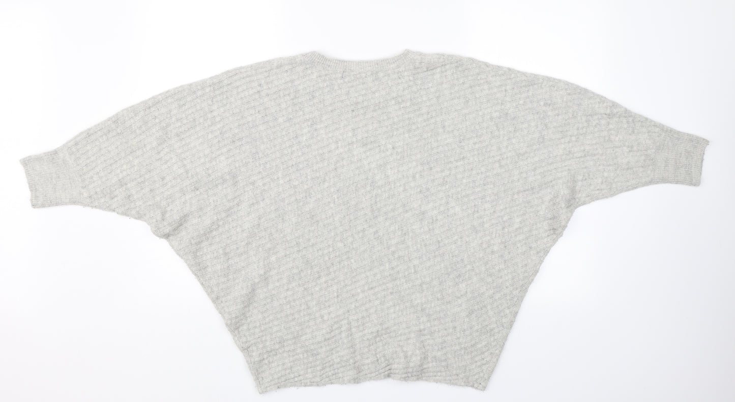 F&F Womens Grey   Pullover Jumper Size 12