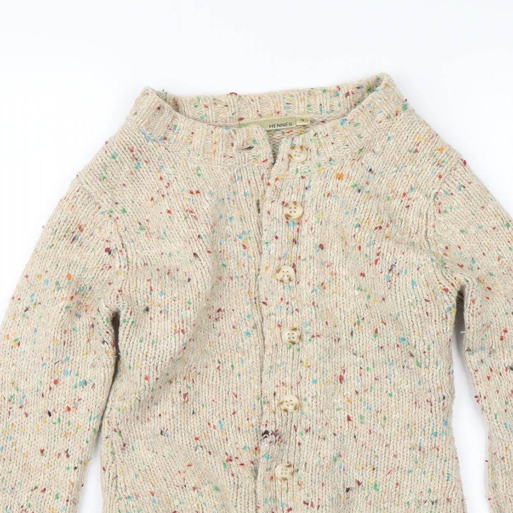 Hennes Womens Beige   Cardigan Jumper Size S
