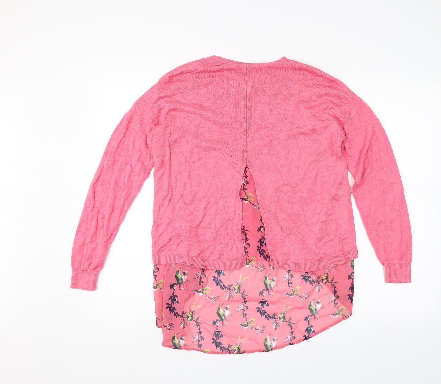Oasis Womens Pink   Pullover Jumper Size M