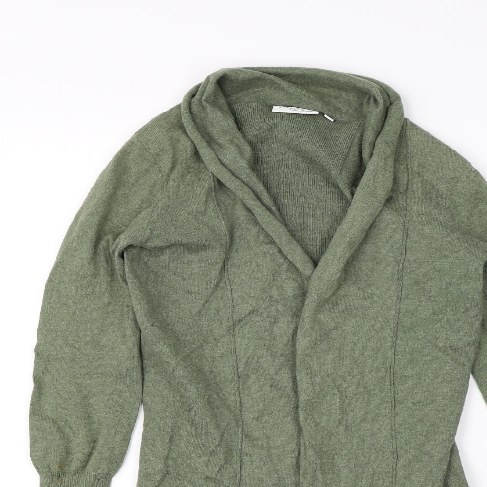 New Look Womens Green   Shrug Jumper Size 8