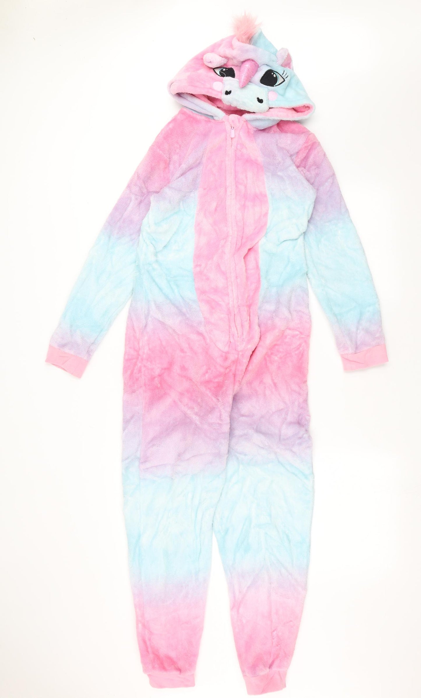 George Girls Pink Solid  Cami One Piece Size 12-13 Years  - Unicorn