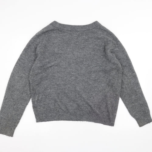 H&M Mens Grey   Pullover Jumper Size S