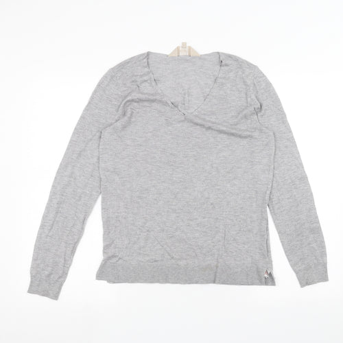 kley Womens Grey   Basic T-Shirt Size 10