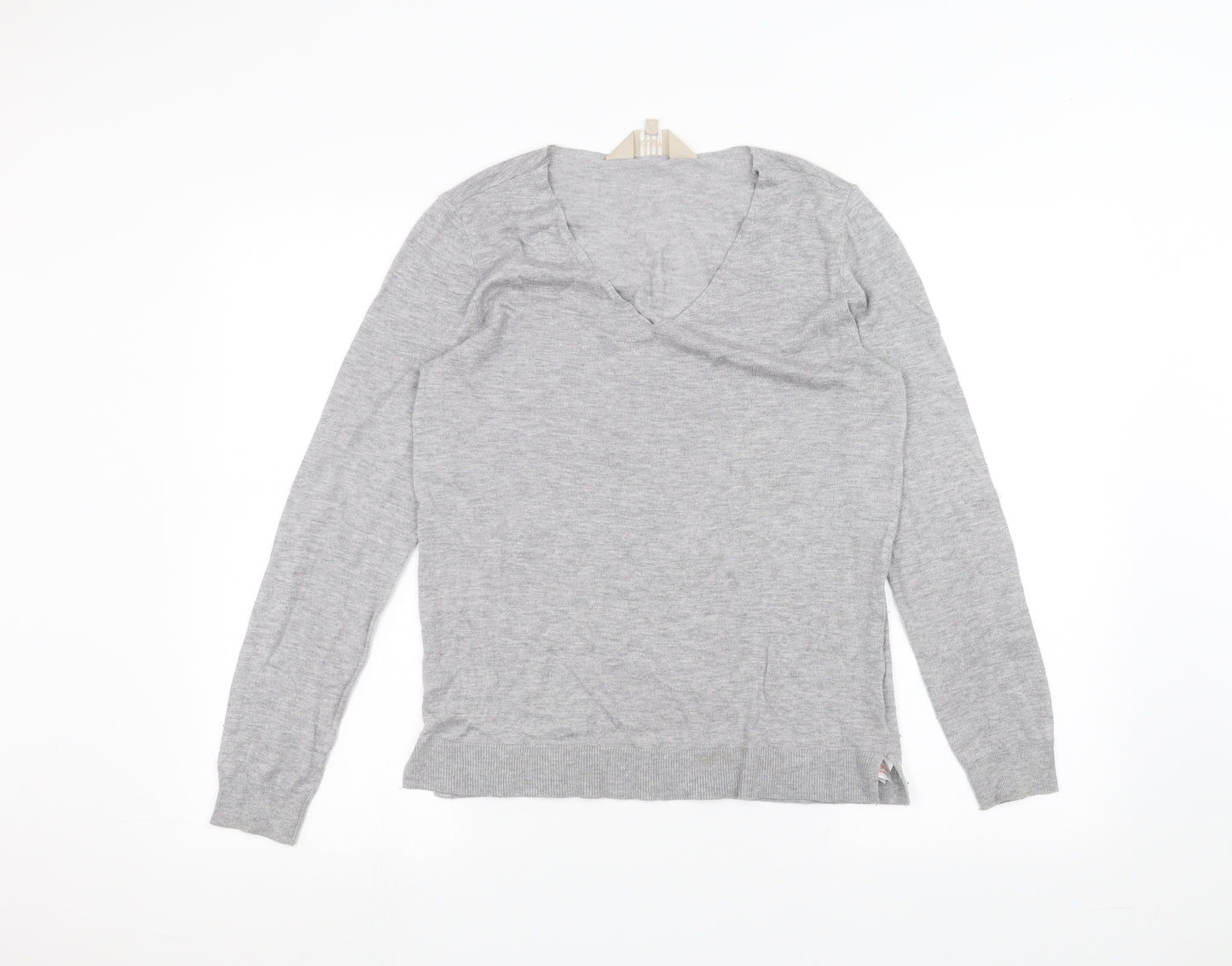 kley Womens Grey   Basic T-Shirt Size 10