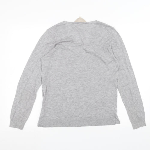 kley Womens Grey   Basic T-Shirt Size 10
