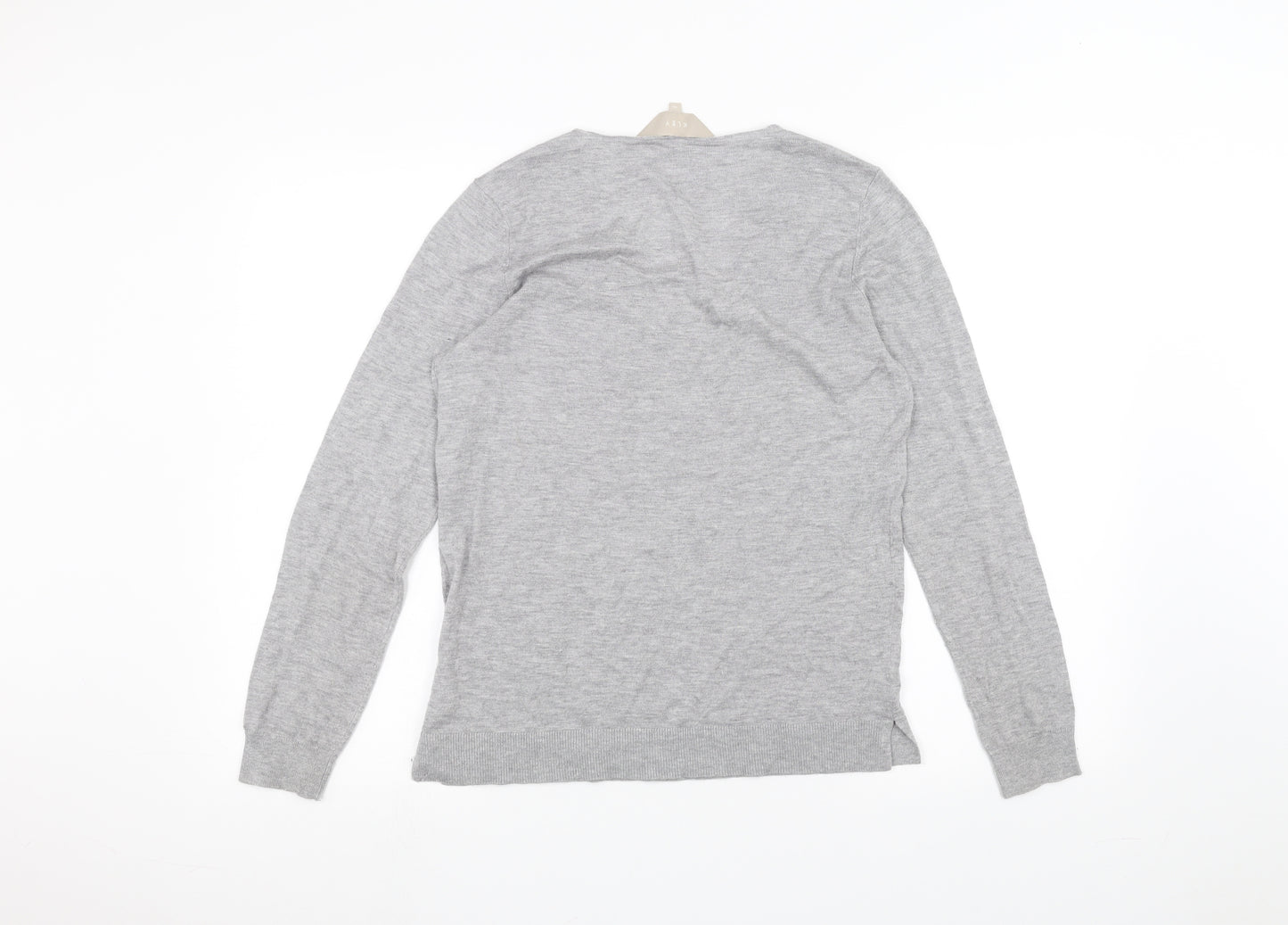 kley Womens Grey   Basic T-Shirt Size 10