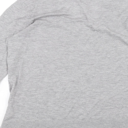 kley Womens Grey   Basic T-Shirt Size 10