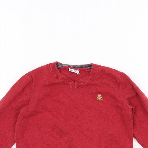Gap Boys Red   Pullover Jumper Size 2 Years