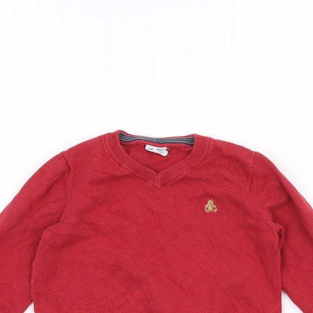 Gap Boys Red   Pullover Jumper Size 2 Years