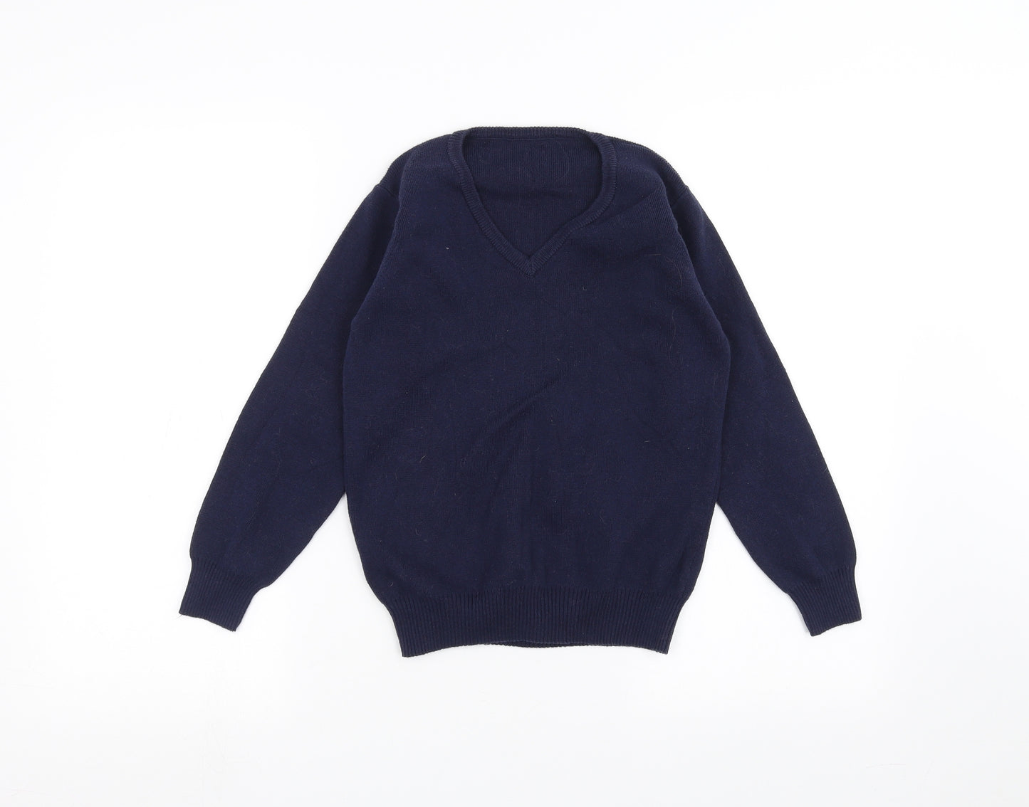 Marks and Spencer Boys Blue   Pullover Jumper Size 9-10 Years