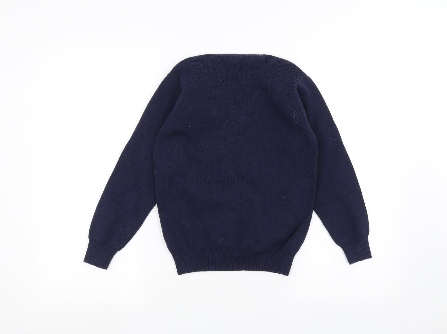 Marks and Spencer Boys Blue   Pullover Jumper Size 9-10 Years