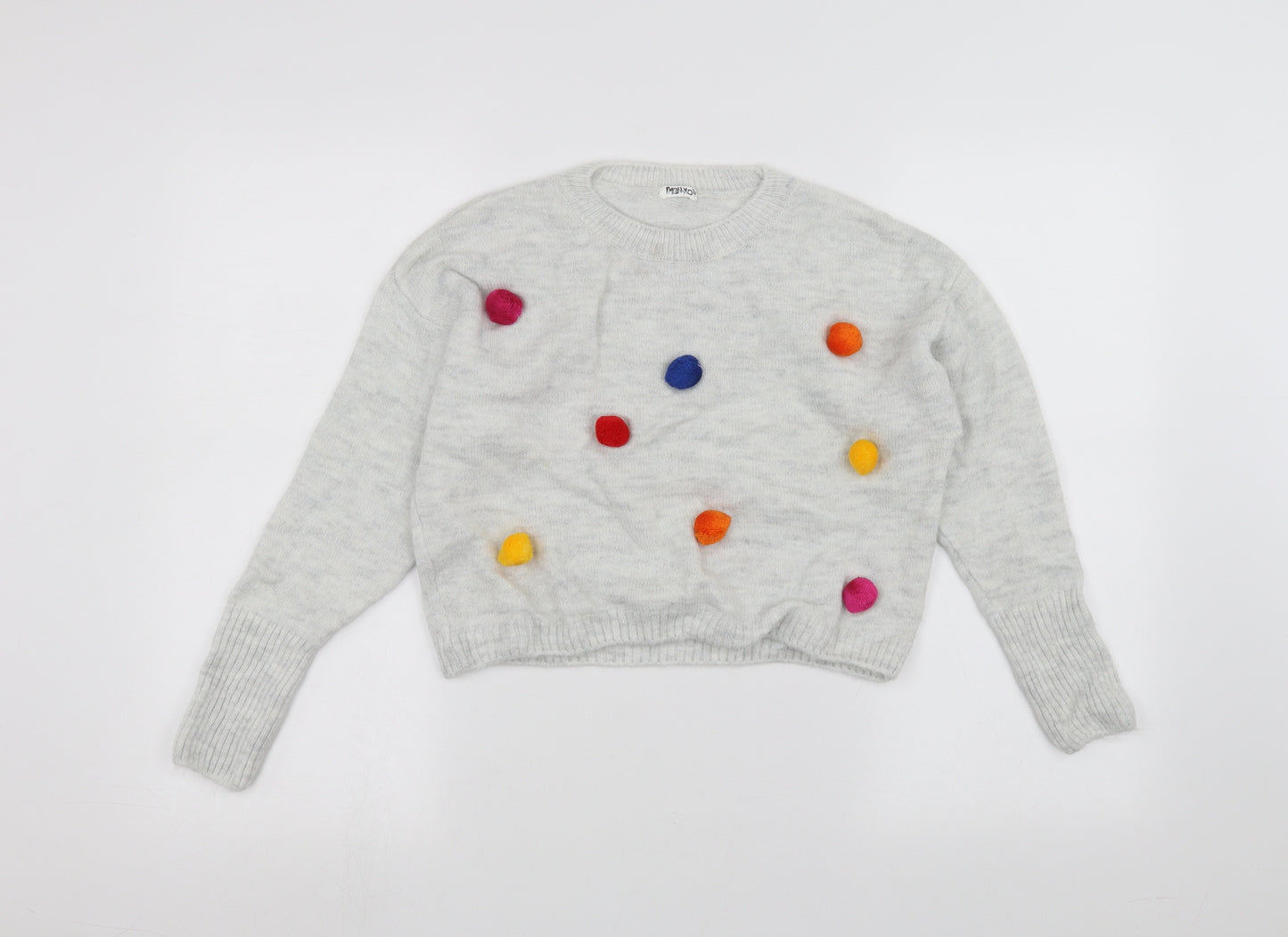 NEXT Girls White   Pullover Jumper Size 11 Years