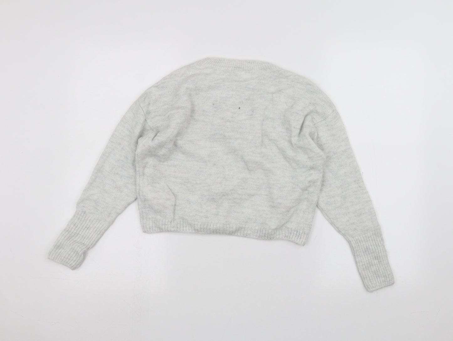 NEXT Girls White   Pullover Jumper Size 11 Years