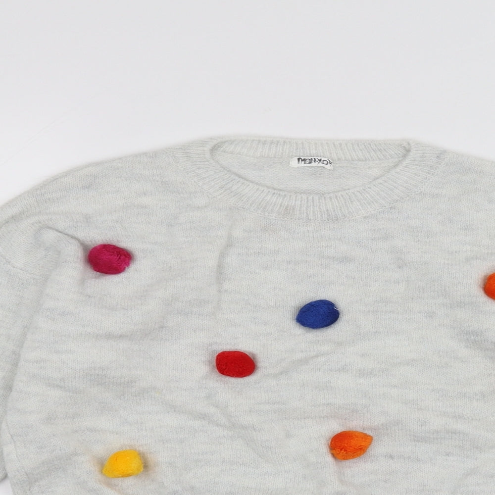 NEXT Girls White   Pullover Jumper Size 11 Years