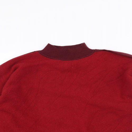 Marks and Spencer Womens Red   Pullover Jumper Size 8