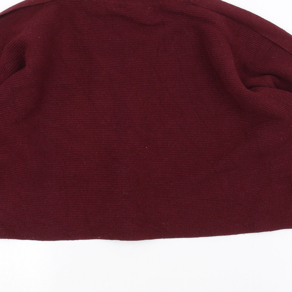 Marks and Spencer Womens Red   Pullover Jumper Size 8