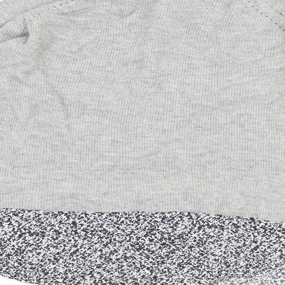 Marks and Spencer Womens Grey   Pullover Jumper Size 14