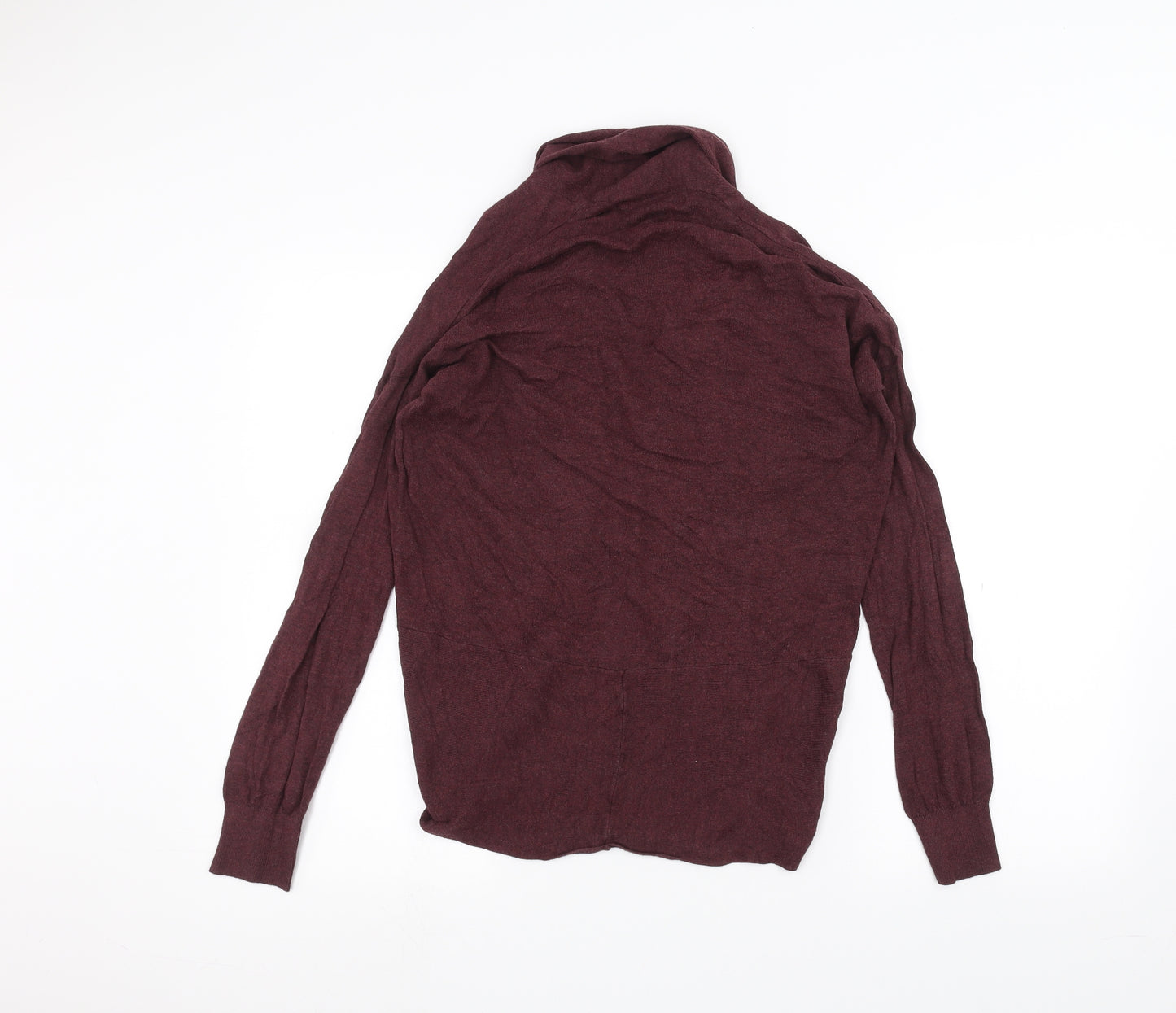 Bershka Womens Red   Cardigan Jumper Size L
