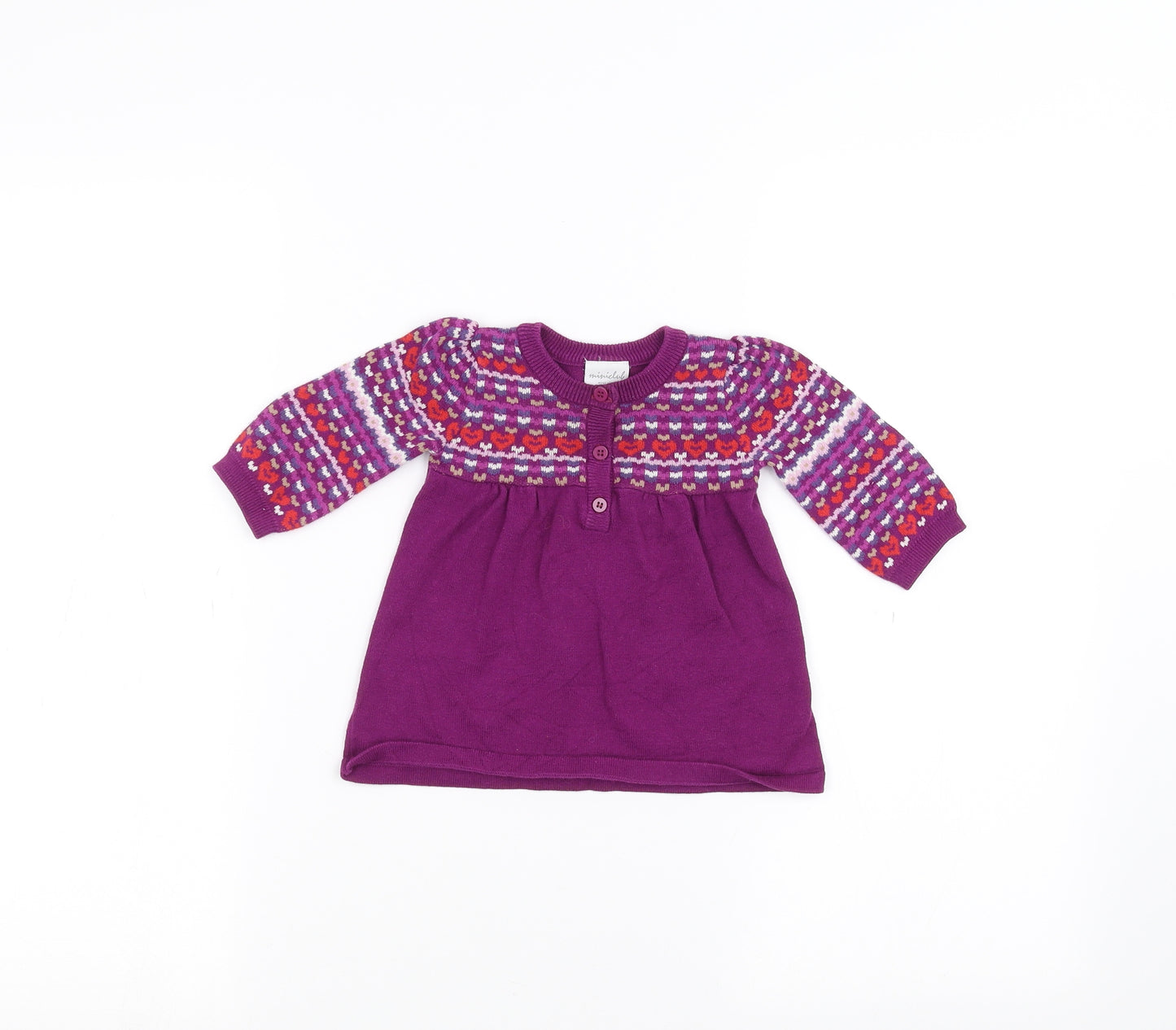 Mini Club Baby Purple   Pullover Jumper Size 0-3 Months