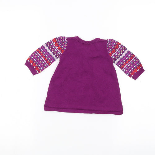 Mini Club Baby Purple   Pullover Jumper Size 0-3 Months
