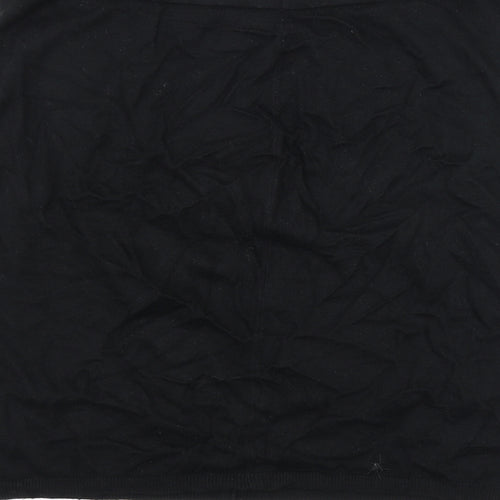 Preworn Womens Black   A-Line Skirt Size XL