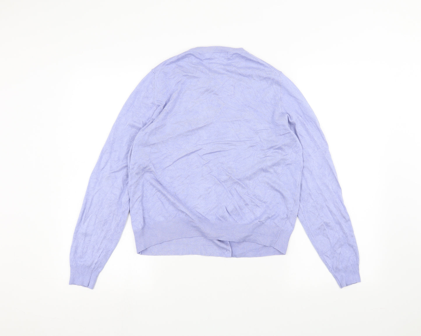 Marks and Spencer Womens Blue   Cardigan Jumper Size 16