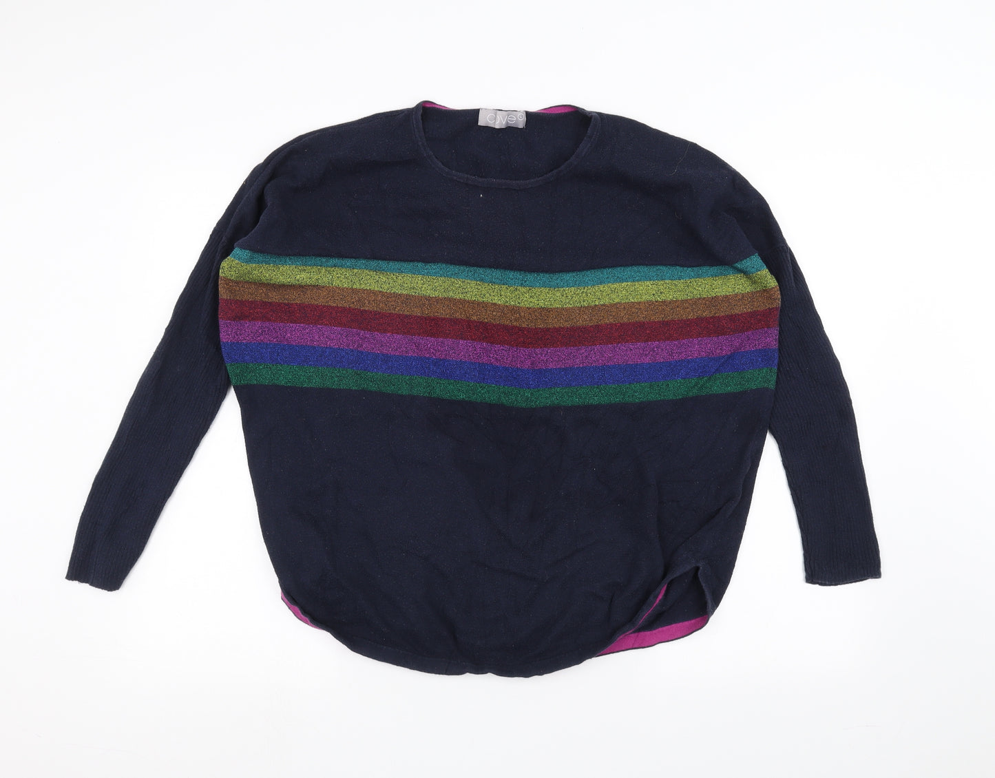 cove Womens Blue   Pullover Jumper Size L
