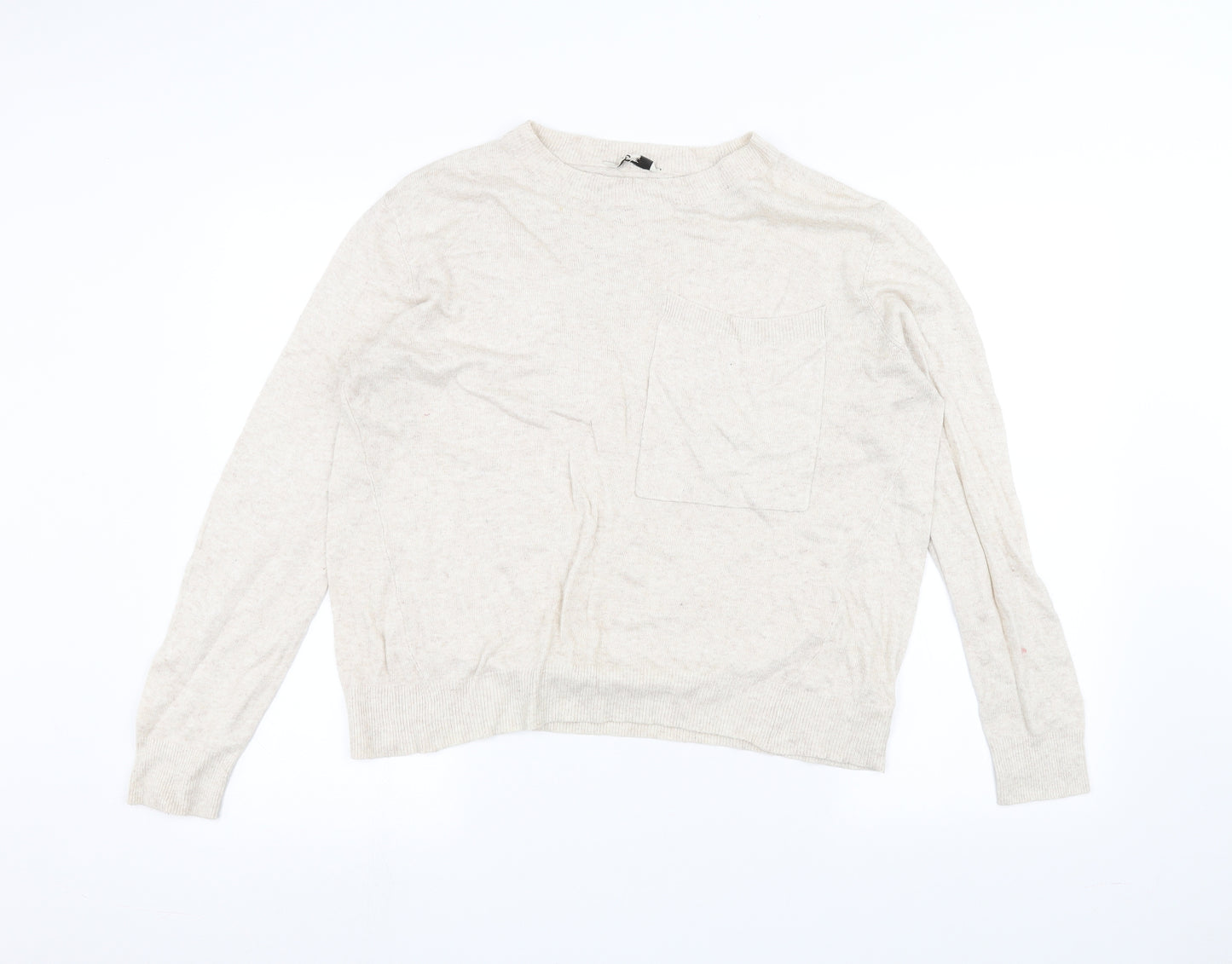 Papaya Womens Beige   Pullover Jumper Size 14