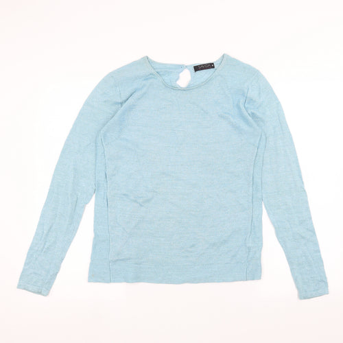 Savida Womens Blue   Basic T-Shirt Size M