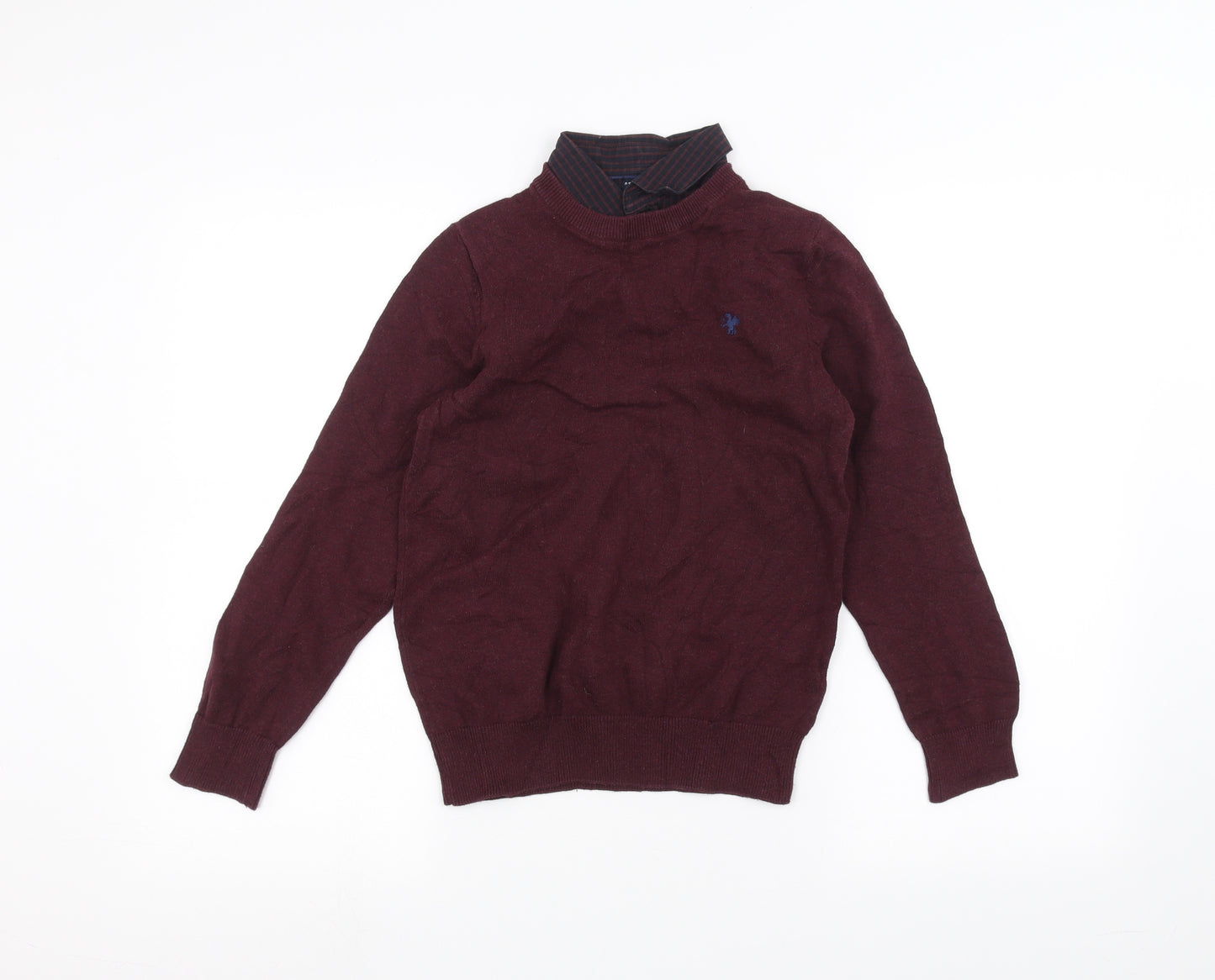 NEXT Girls Red   Pullover Jumper Size 10 Years