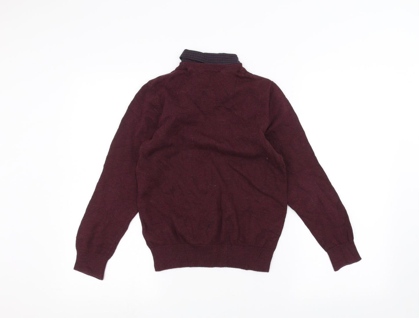 NEXT Girls Red   Pullover Jumper Size 10 Years