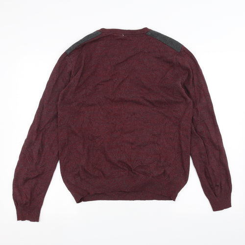 Cedar Wood State Mens Red   Pullover Jumper Size S