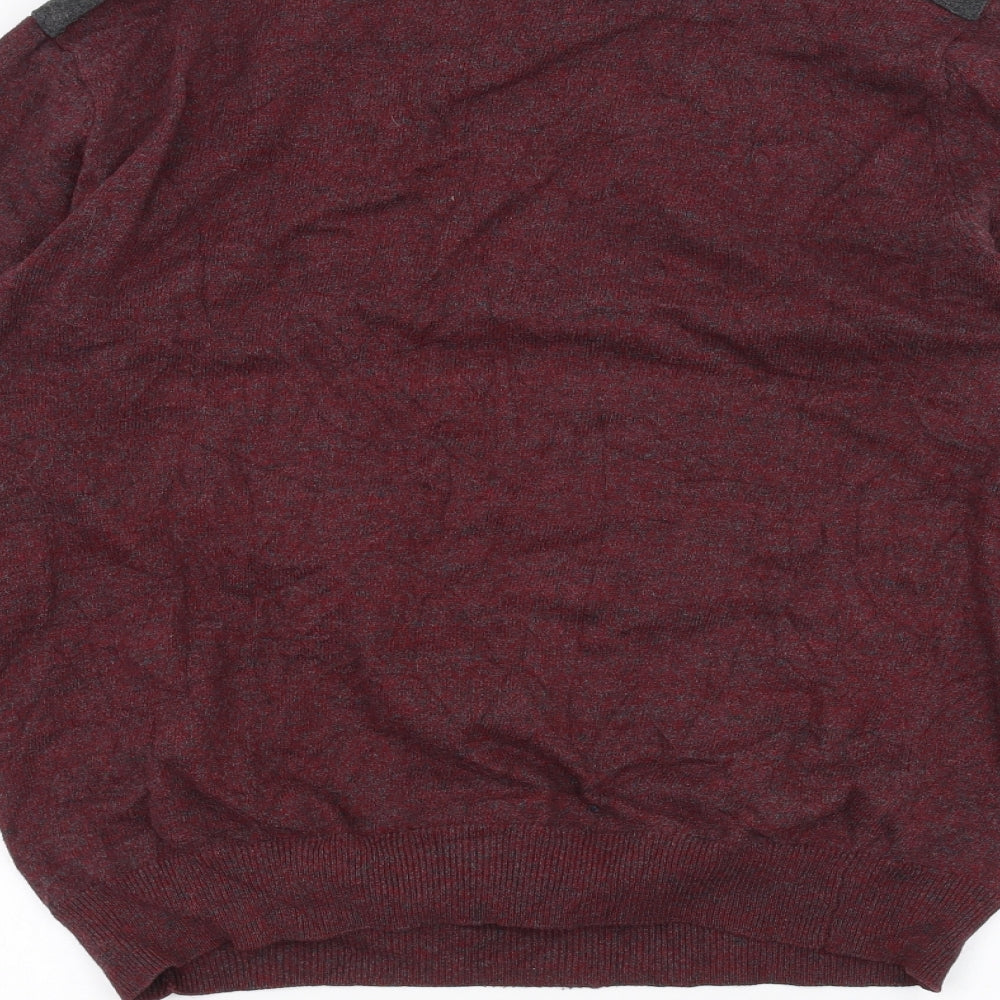 Cedar Wood State Mens Red   Pullover Jumper Size S