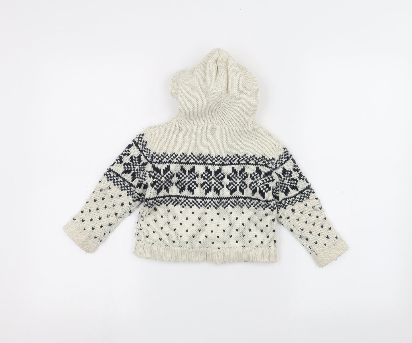 DMB Baby White   Jacket Coatigan Size 24 Months
