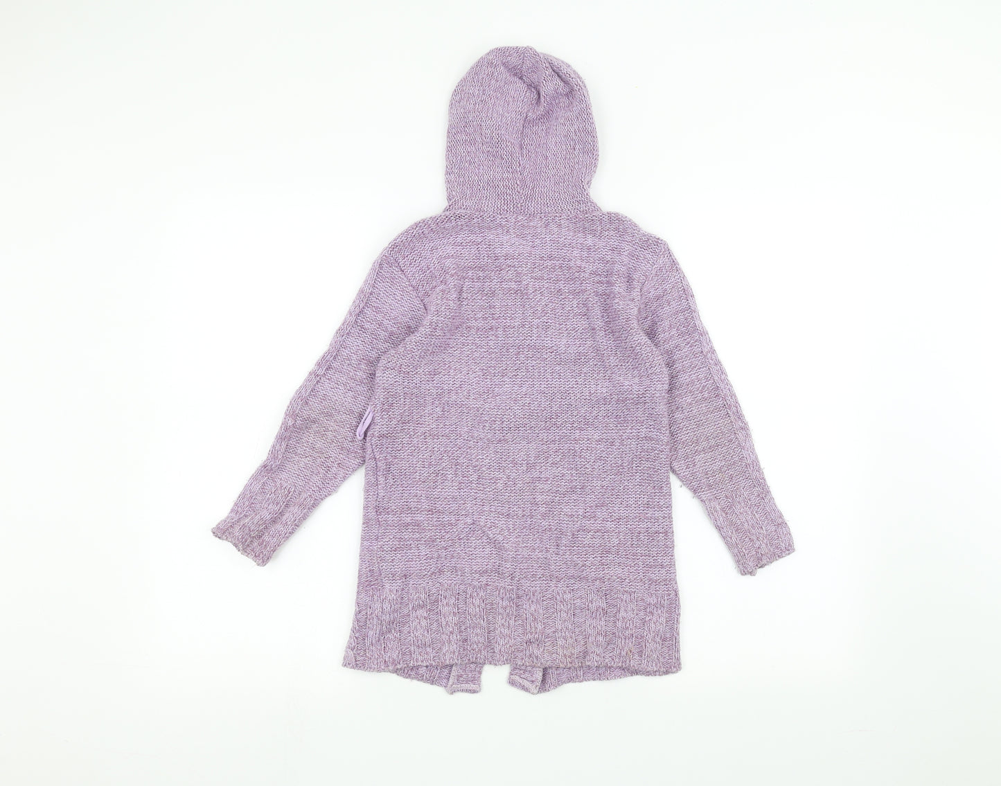Adams Girls Purple   Jacket Coatigan Size 7 Years