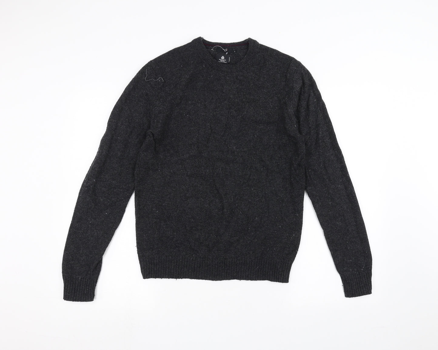 Thomas Nash Mens Black   Pullover Jumper Size S