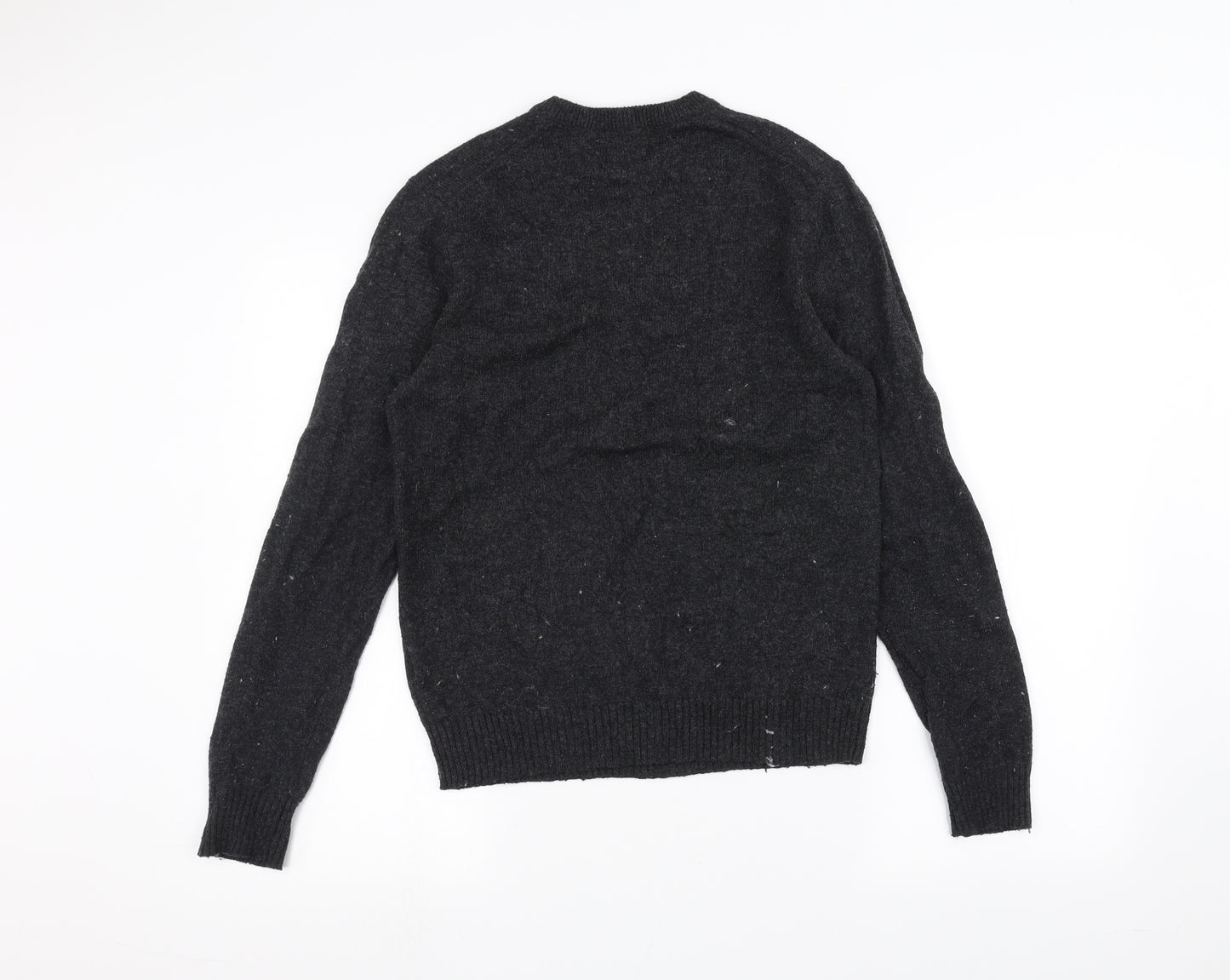 Thomas Nash Mens Black   Pullover Jumper Size S